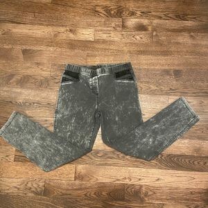 Jane & John Distressed Tie Dye Jegging